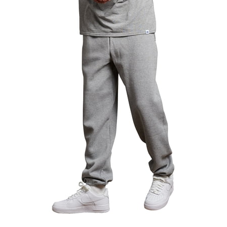 Russell Athletic Men's and Big Men's Dri-Power Fleece Elastic Bottom Sweatpants with or without Pockets, Sizes S-4XL