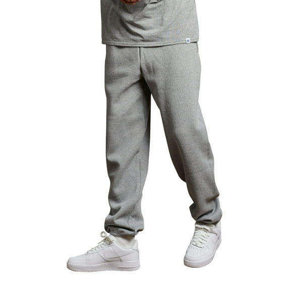 Russell Athletic Men's and Big Men's Dri-Power Fleece Elastic Bottom Sweatpants with or without Pockets, Sizes S-4XL