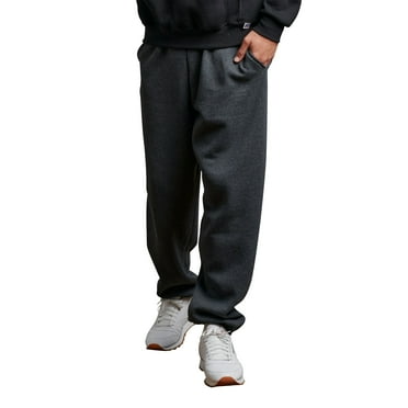 Russell Athletic Men's and Big Men's Dri-Power Fleece Sweatpants, Moisture Wicking, Mid-Weight Cotton Blend, Sizes S-4XL
