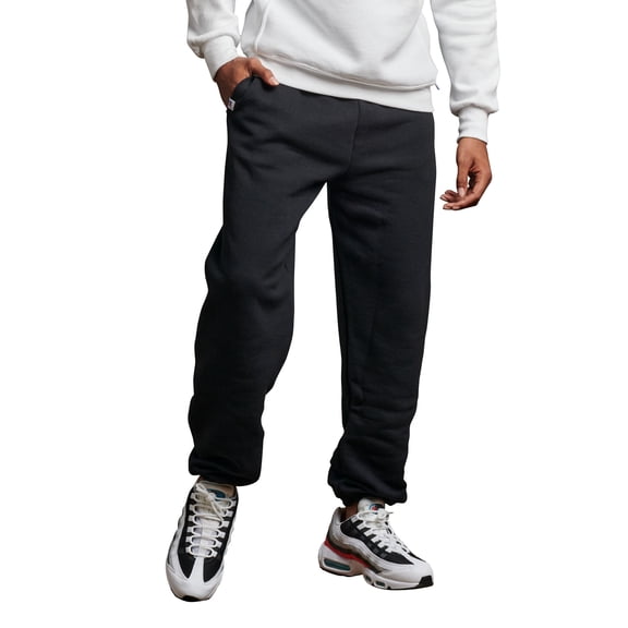 Russell Athletic Men's and Big Men's Dri-Power Fleece Elastic Bottom Sweatpants with or without Pockets, Sizes S-4XL