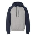 thumbnail image 1 of Russell Athletic Men's Dri Power Colorblock Raglan Hooded Pullover Sweatshirt, Style 693HBM, 1 of 3