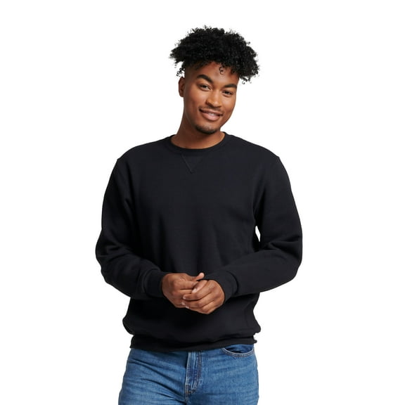 Russell Athletic Men's Dri-Power Fleece Crewneck Sweatshirts - Moisture Wicking, Mid-Weight Cotton Blend, Sizes S-4XL