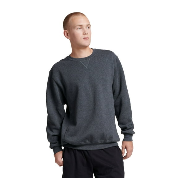 Russell Athletic Men's Dri-Power Fleece Crewneck Sweatshirts - Moisture Wicking, Mid-Weight Cotton Blend, Sizes S-4XL