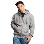 Russell Athletic Mens Dri-Power Fleece Full Zip Hooded Sweatshirts - Moisture Wicking, Mid-Weight Cotton Blend, Sizes S-4XL