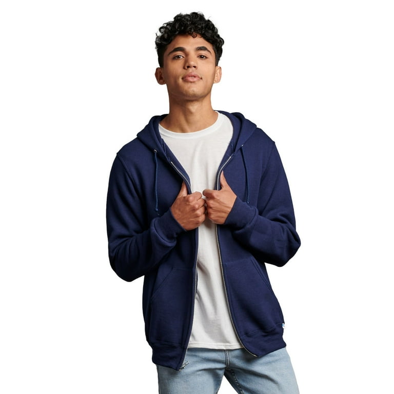 Russell Athletic Men's Dri-Power Medium-Weight Fleece Full-Zip