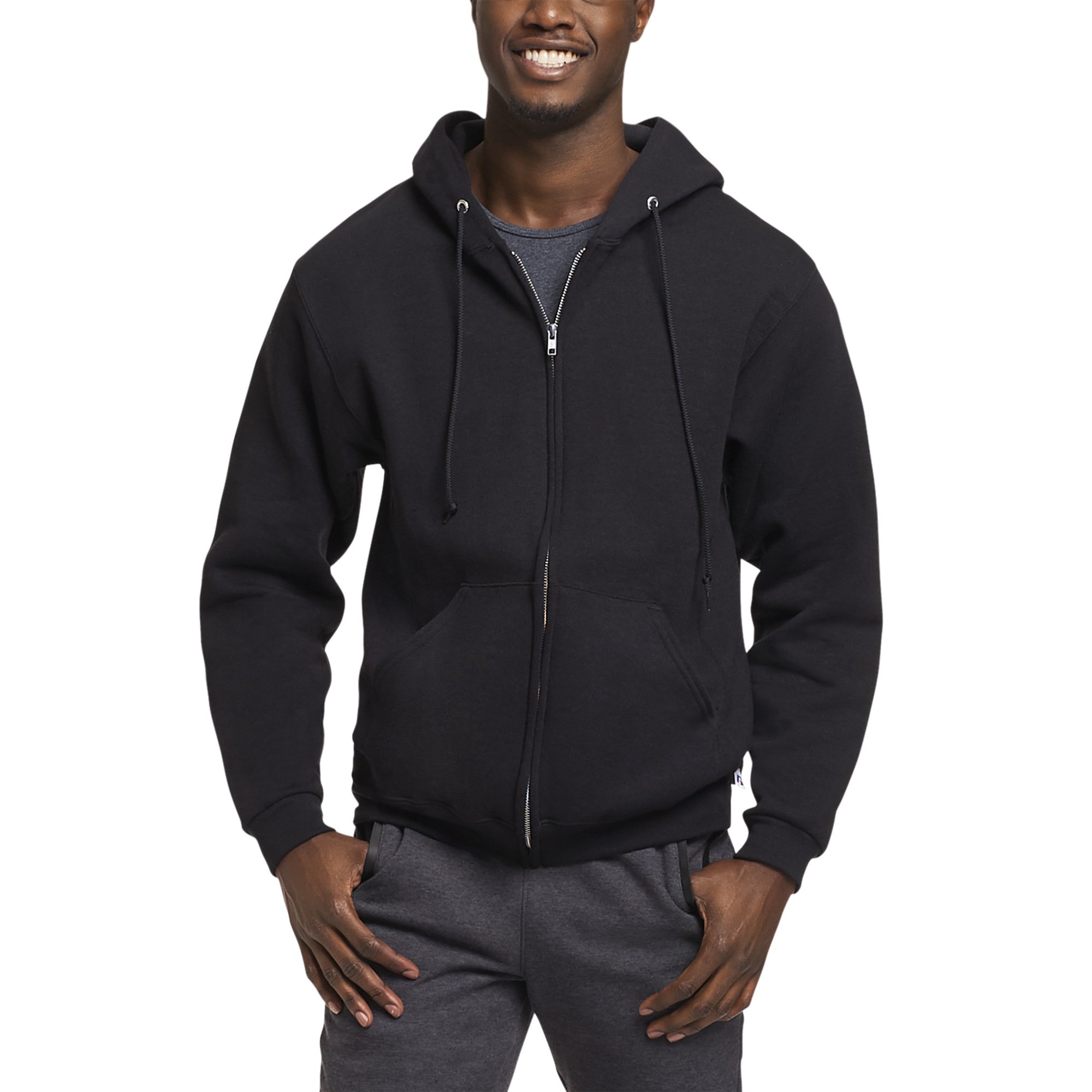 Russell Athletic Men's Dri-Power Fleece Full-Zip Hoodie - Walmart.com