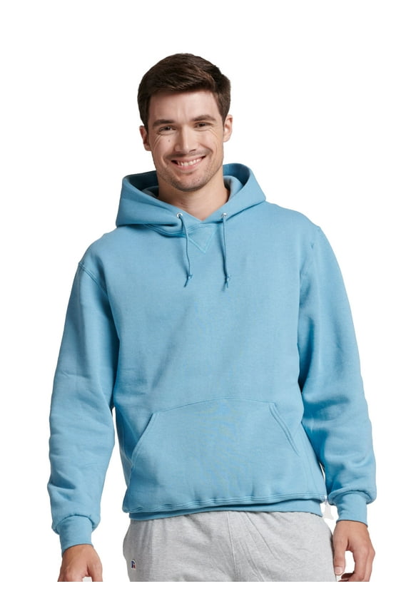 Men's Dri-Power Fleece Pullover Hooded Sweatshirts - Moisture Wicking, Mid-Weight Cotton Blend, Sizes S-4XL