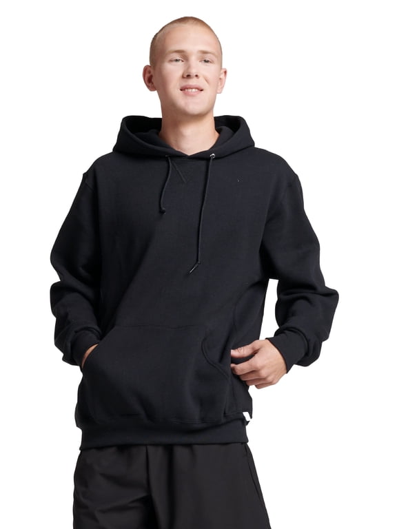 Men's Dri-Power Fleece Pullover Hooded Sweatshirts - Moisture Wicking, Mid-Weight Cotton Blend, Sizes S-4XL