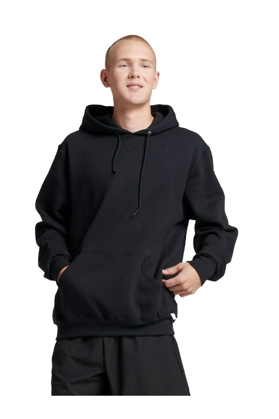 Men's Dri-Power Fleece Pullover Hooded Sweatshirts - Moisture Wicking, Mid-Weight Cotton Blend, Sizes S-4XL