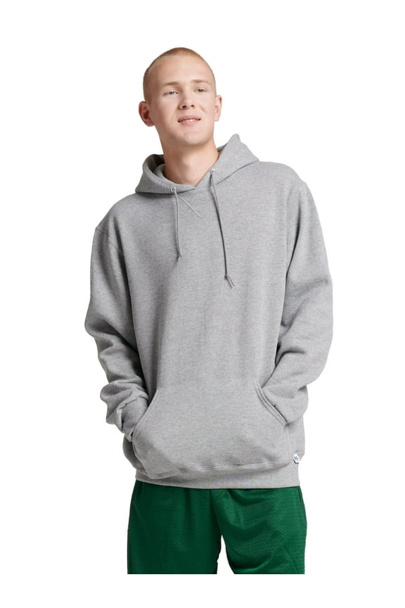 Men's Dri-Power Fleece Pullover Hooded Sweatshirts - Moisture Wicking, Mid-Weight Cotton Blend, Sizes S-4XL