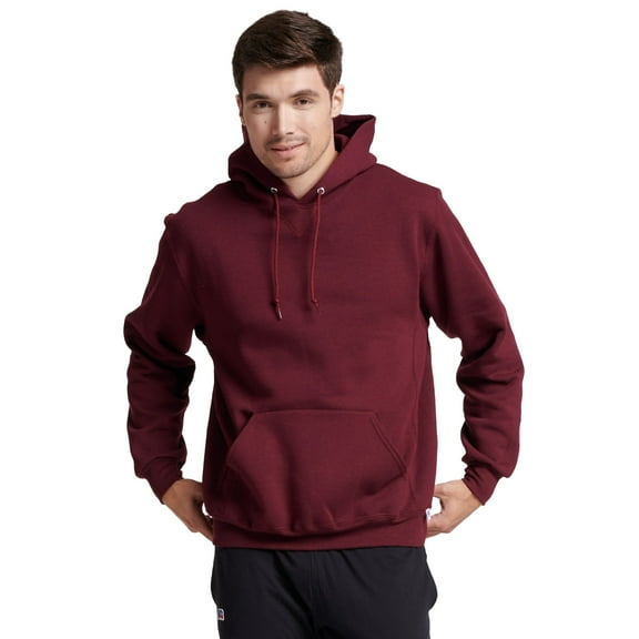 Russell Athletic Men's Dri-Power Fleece Pullover Hooded Sweatshirts - Moisture Wicking, Mid-Weight Cotton Blend, Sizes S-4XL