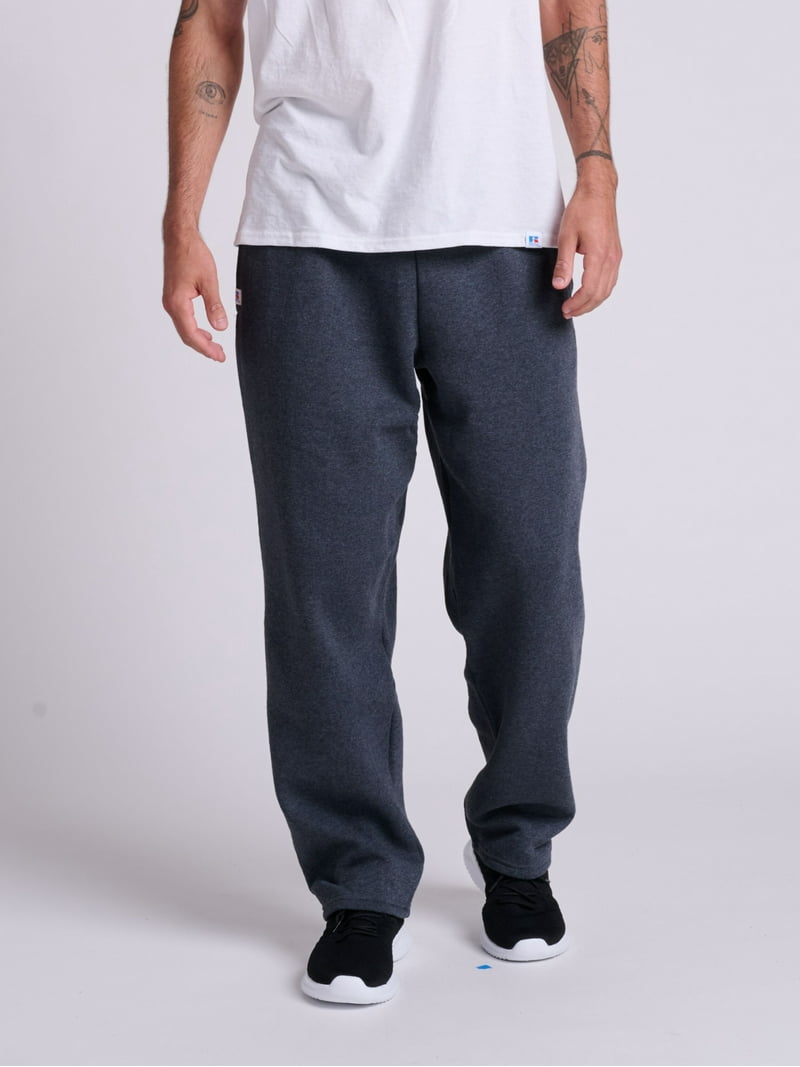 Russell Athletic Men's and Big Men's Dri-Power Fleece Open Bottom