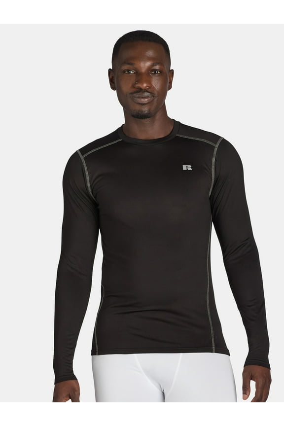 Men's Fitted Arctic Top with Long Sleeves, Sizes S-2XL