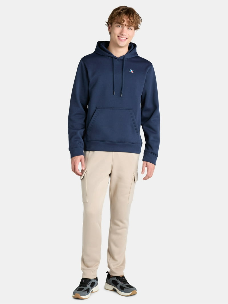 Russell Athletic men's Fleece Cargo Jogger Pants - Walmart.com