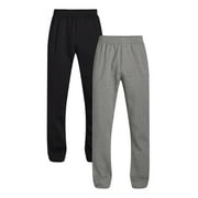 Russell Athletic Mens Fleece Joggers, 2-Pack, Sizes S-2XL