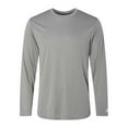 thumbnail image 1 of Russell Athletic Men's Long Sleeve Performance Tee, Steel, 3X-Large, 1 of 18