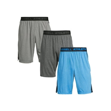 Russell Athletic Men's Mesh Shorts, 9" Inseam, 3-Pack, Sizes S-XL