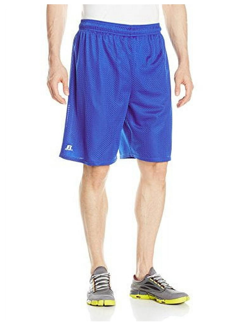 Men's Russell 659AFMK Dri-Power Nylon Tricot Mesh Short (Royal 4XL