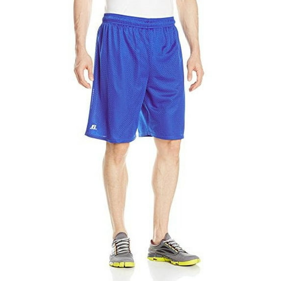 Men's Russell 659AFMK Dri-Power Nylon Tricot Mesh Short (Royal 4XL)
