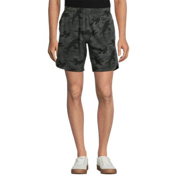 Russell Athletic Men's Nova Stretch Woven Shorts, 8" Inseam, Sizes S-XL