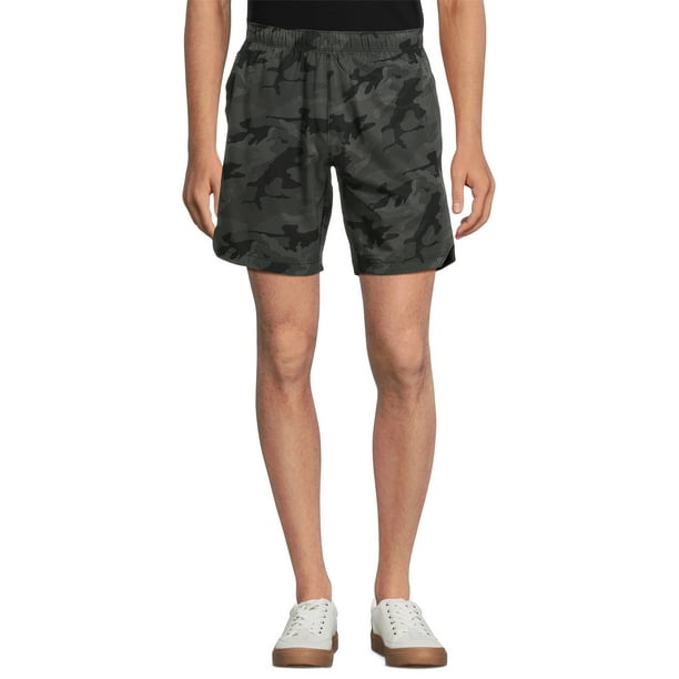 ◆ept◆ DIVE WR OATMELBLACK 5005770468 Russell Athletic Men's Nova Stretch Woven Shorts, 8