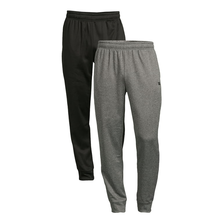 Russell Athletic Men's Performance Jogger Pants, 2-Pack, Sizes S