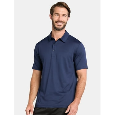 Russell Athletic Men's Performance Polo Shirt with Short Sleeves, Sizes S-XXL