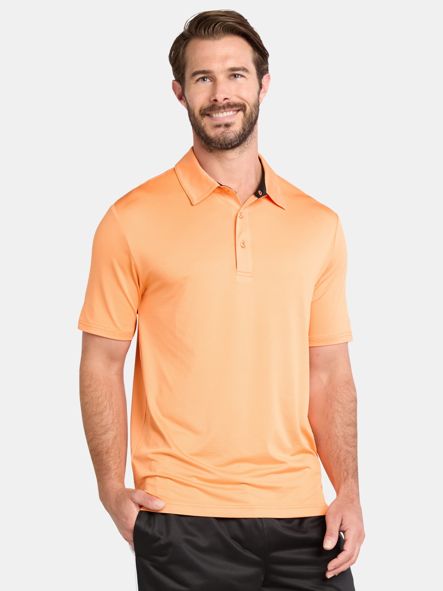 Russell Athletic Men's Performance Polo Shirt with Short Sleeves, Sizes S-2XL