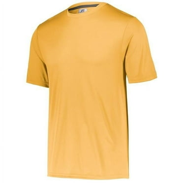 Russell Athletic Men's Performance T-Shirt, Gold, X-Large