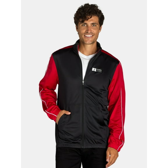 Russell Athletic Men's Polyester Tricot Jacket, Sizes S-2XL