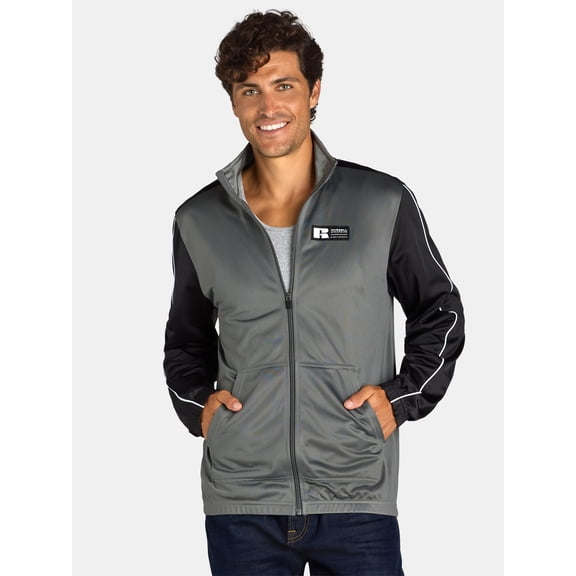 Russell Athletic Men's Polyester Tricot Jacket, Sizes S-2XL