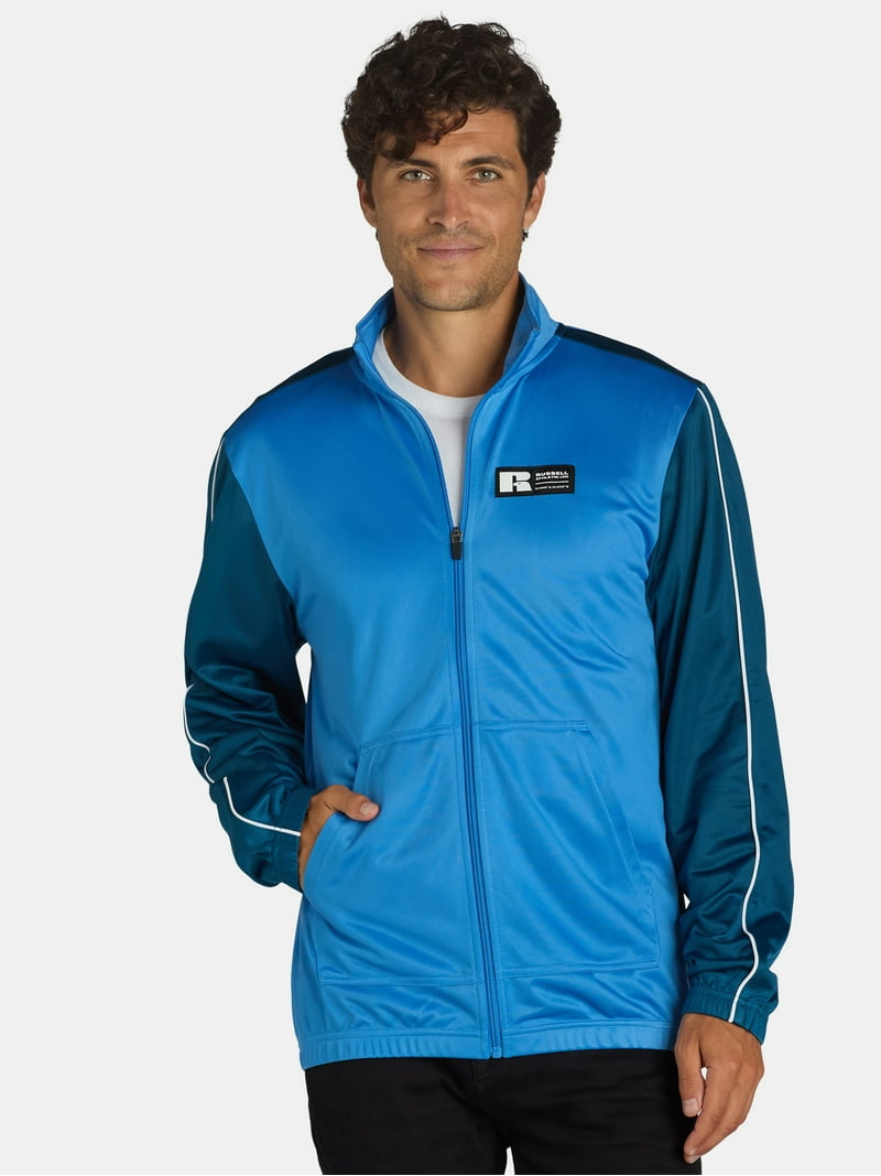 Russell Athletic Men's Polyester Tricot Jacket, Sizes S-2XL