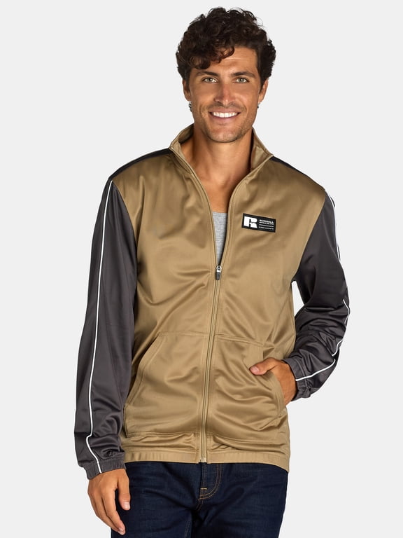 Men's Polyester Tricot Jacket, Sizes S-2XL