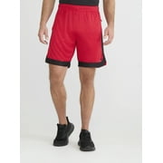 Russell Athletic Men's Colorblock Basketball Shorts, 8" Inseam, Sizes S-2XL
