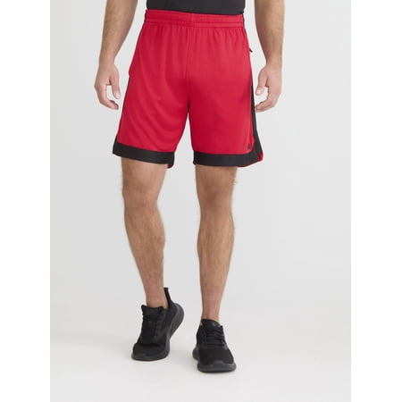 Russell Athletic Men's Colorblock Basketball Shorts, 8" Inseam, Sizes S-2XL