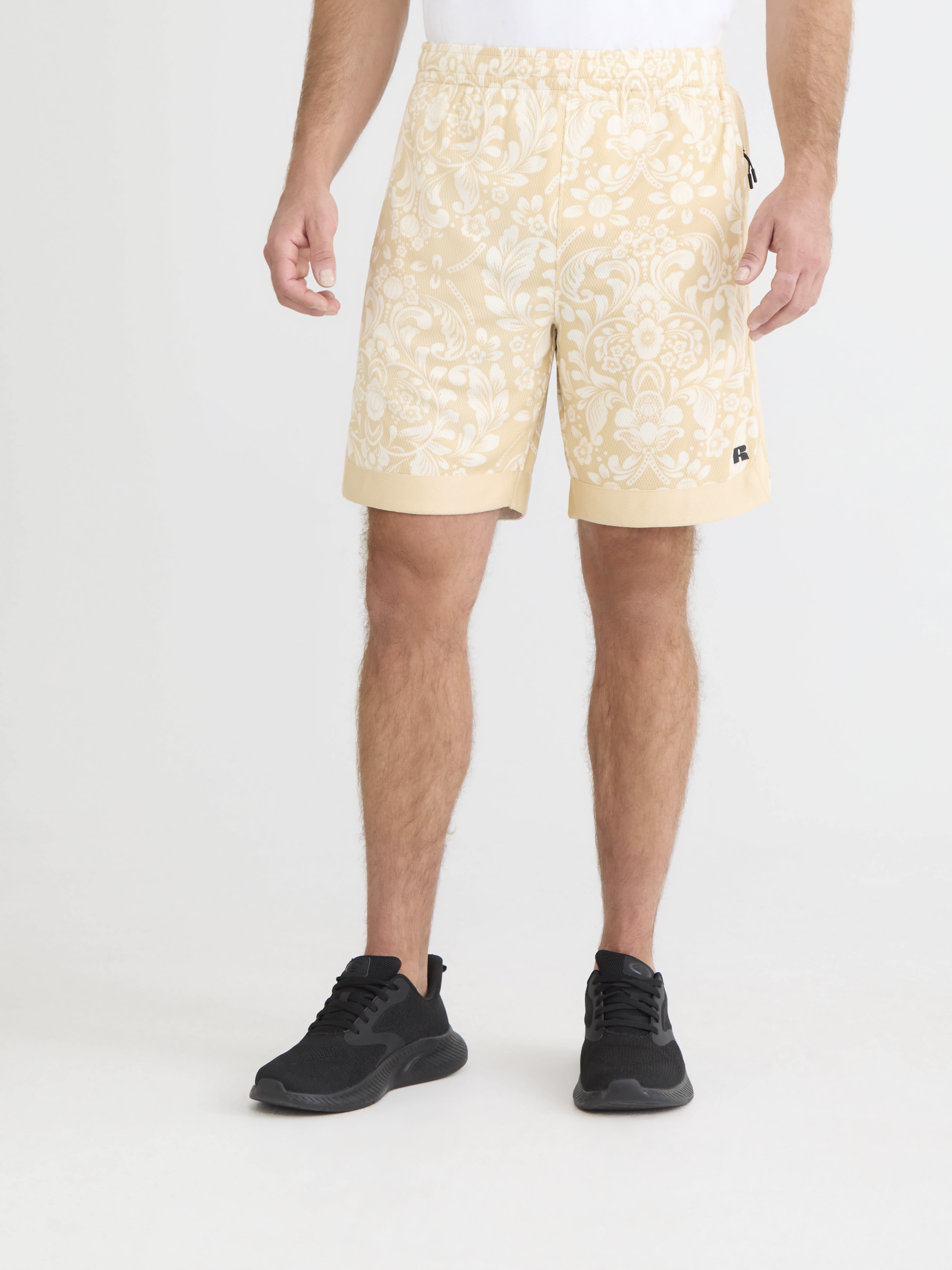 Russell Athletic Men's Printed Basketball Shorts, 8" Inseam, Sizes S-2XL