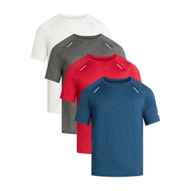 Russell Athletic Men's Runner Tech Tee, 4-Pack, Sizes S-XXL