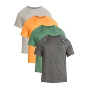 Russell Athletic Mens Runner Tech Tee, 4-Pack, Sizes S-2XL