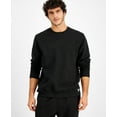 thumbnail image 1 of Russell Athletic Men's Solid Fleece Sweatshirt, Black, Small, 1 of 3
