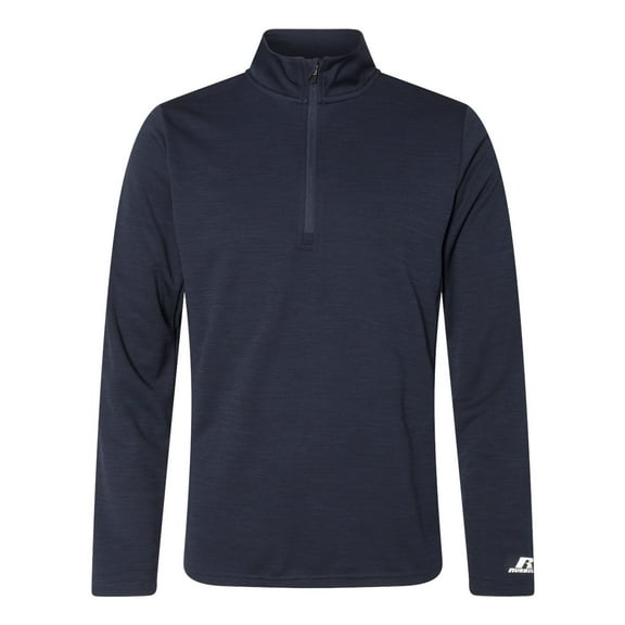 Russell Athletic Men's Striated Quarter-Zip Pullover, Style QZ7EAM