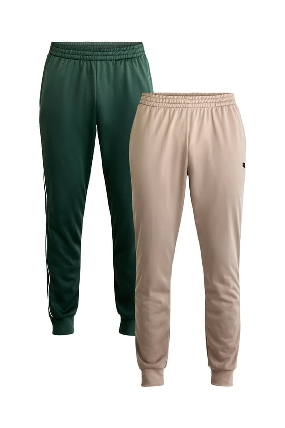 Men's Tricot Joggers, 2-Pack, Sizes S-2XL