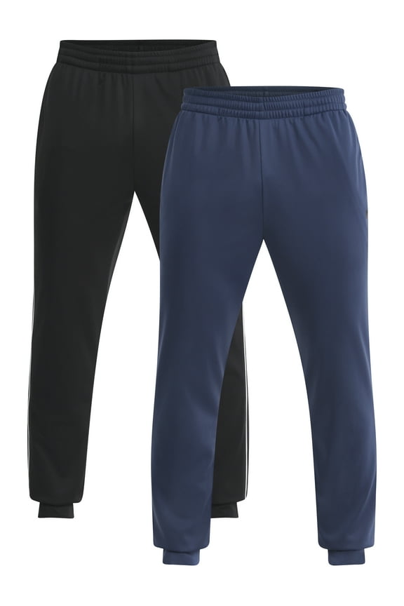 Men's Tricot Joggers, 2-Pack, Sizes S-2XL