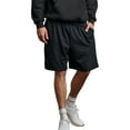 thumbnail image 1 of Russell Athletic Men's and Big Men's 9-10" Cotton Shorts with Pockets and Adjustable Waist, Sizes S-4XL, 1 of 6