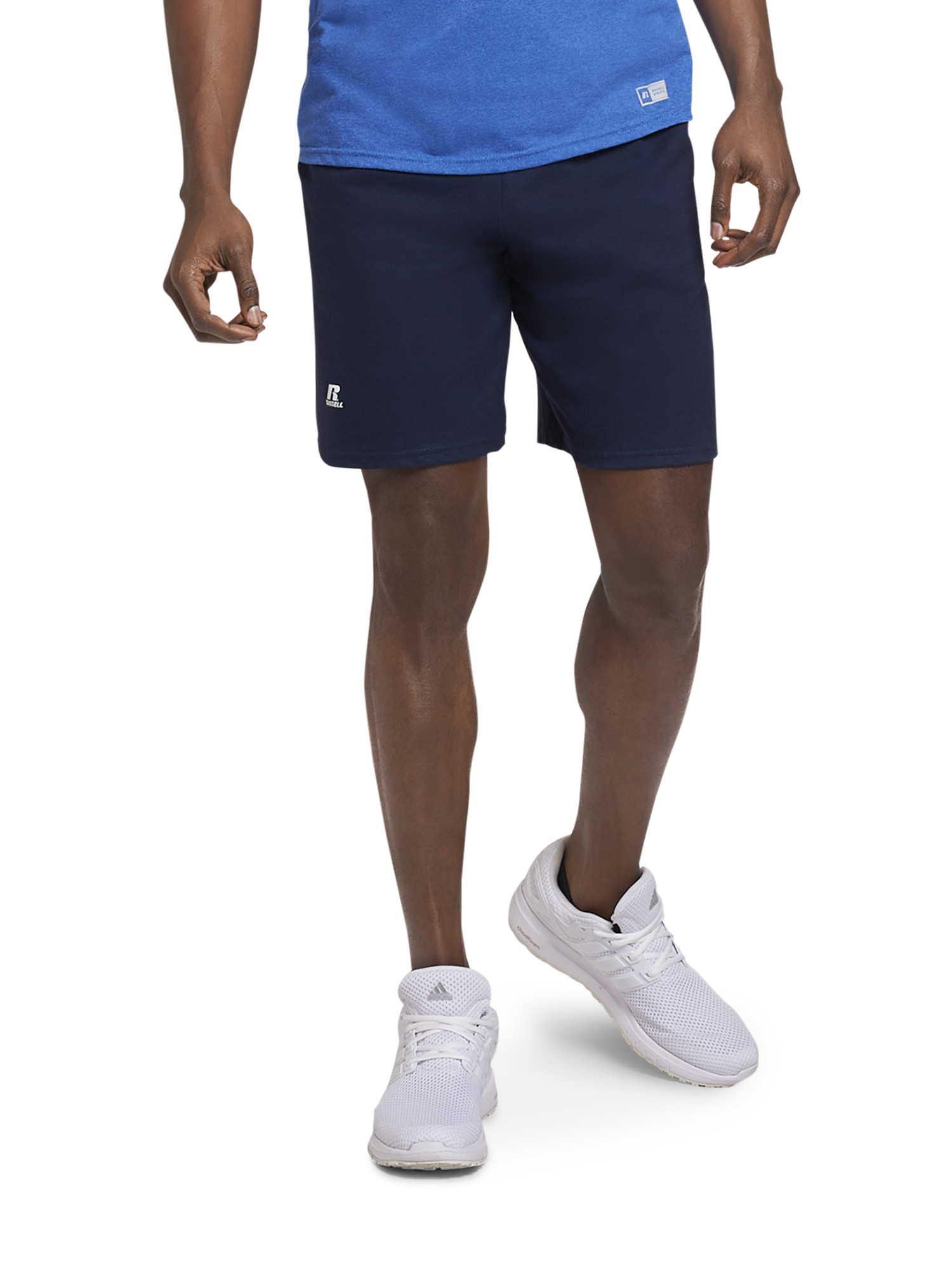 Russell Athletic Men's and Big Men's Basic Cotton Pocket Shorts - image 1 of 5