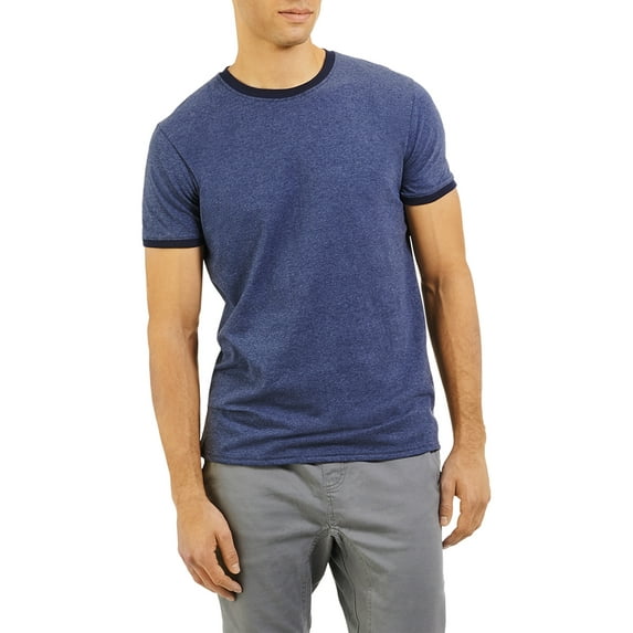 Russell Athletic Men's and Big Men's Cotton Performance Ringer T-Shirt