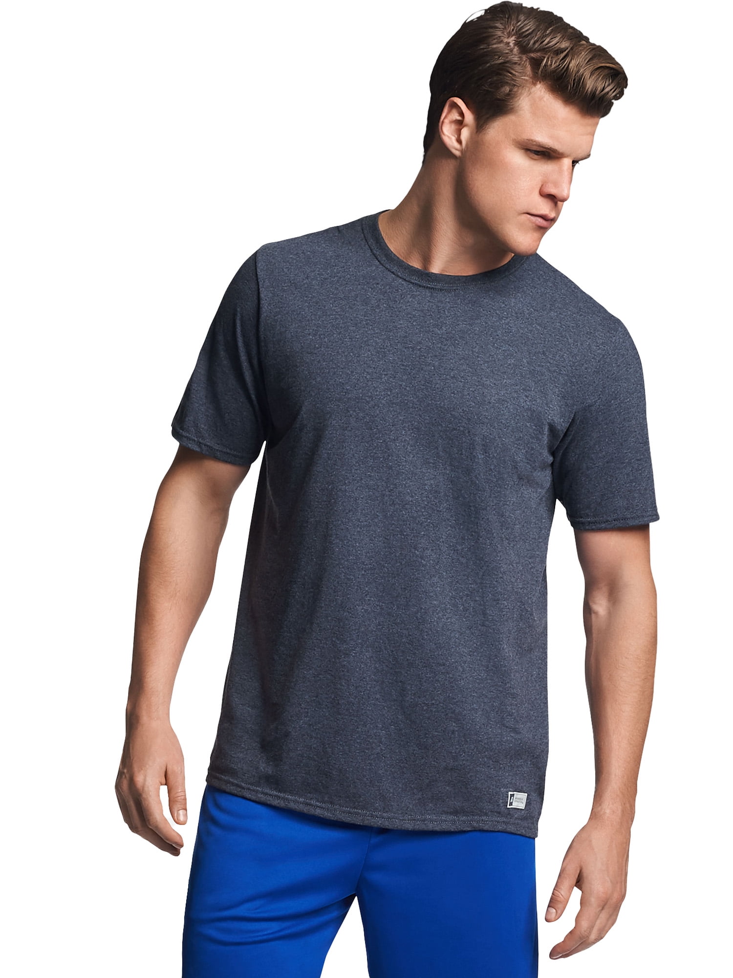 Russell Athletic Men's and Big Men's Cotton Performance Short Sleeve T