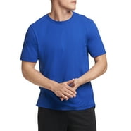 Russell Athletic Men's Long Sleeve Performance T-Shirt - Moisture Wicking Cotton Blend UPF 30+