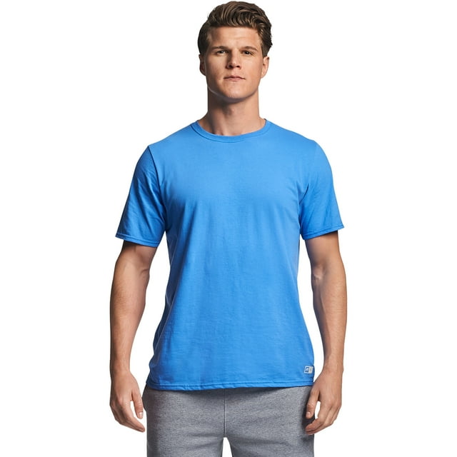Russell Athletic Men's and Big Men's Cotton Performance Short Sleeve T