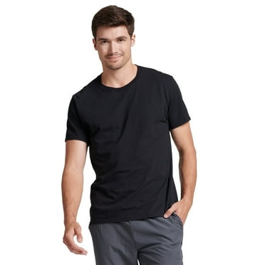 Russell Athletic Men's and Big Men's Dri-Power Cotton Performance Short Sleeve T-Shirts with Moisture Wicking and Odor Protection, Sizes S-4XL