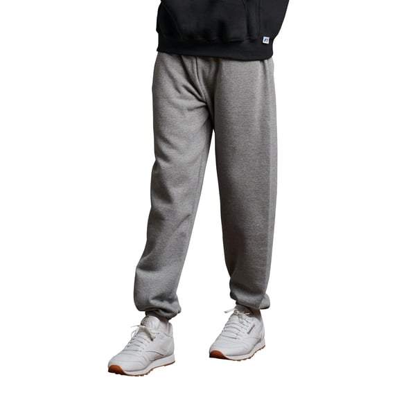 Russell Athletic Men's and Big Men's Dri-Power Fleece Elastic Bottom Sweatpants with or without Pockets, Sizes S-4XL